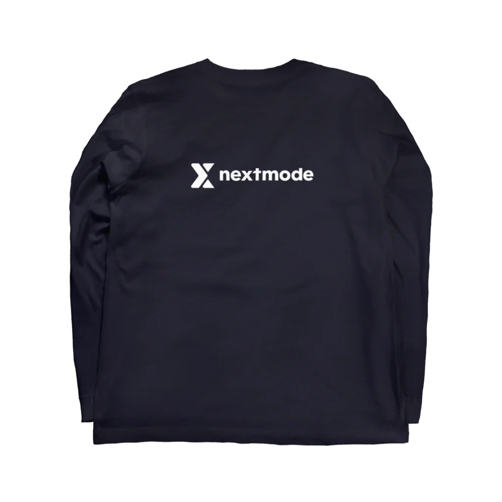 Nextmodeのネクストモードオリジナルロゴグッズ ロングスリーブTシャツの裏面