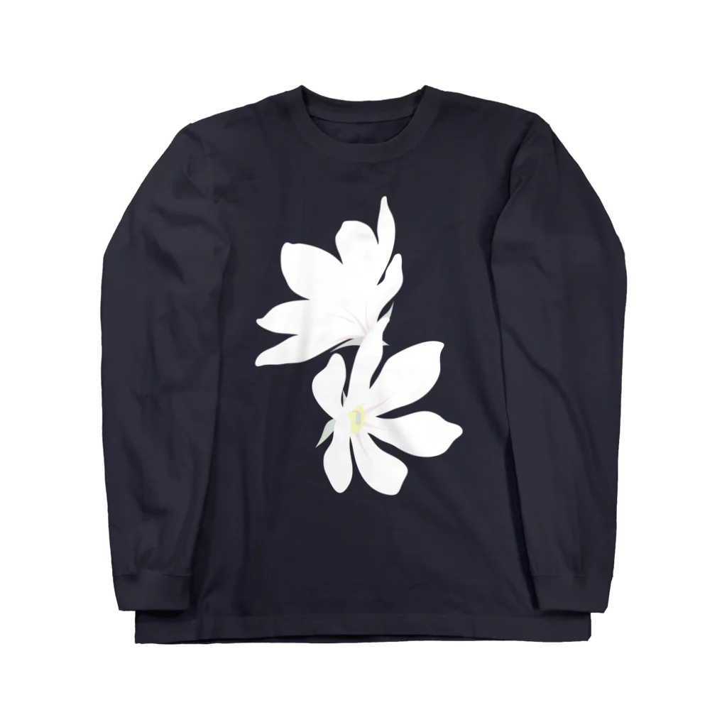 日下田の辛夷 Long Sleeve T-Shirt