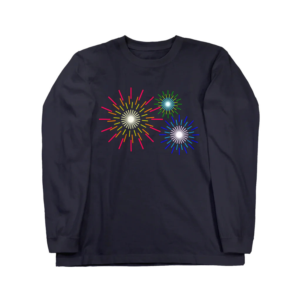 ないから　〜If None〜のFIREWORKS Long Sleeve T-Shirt