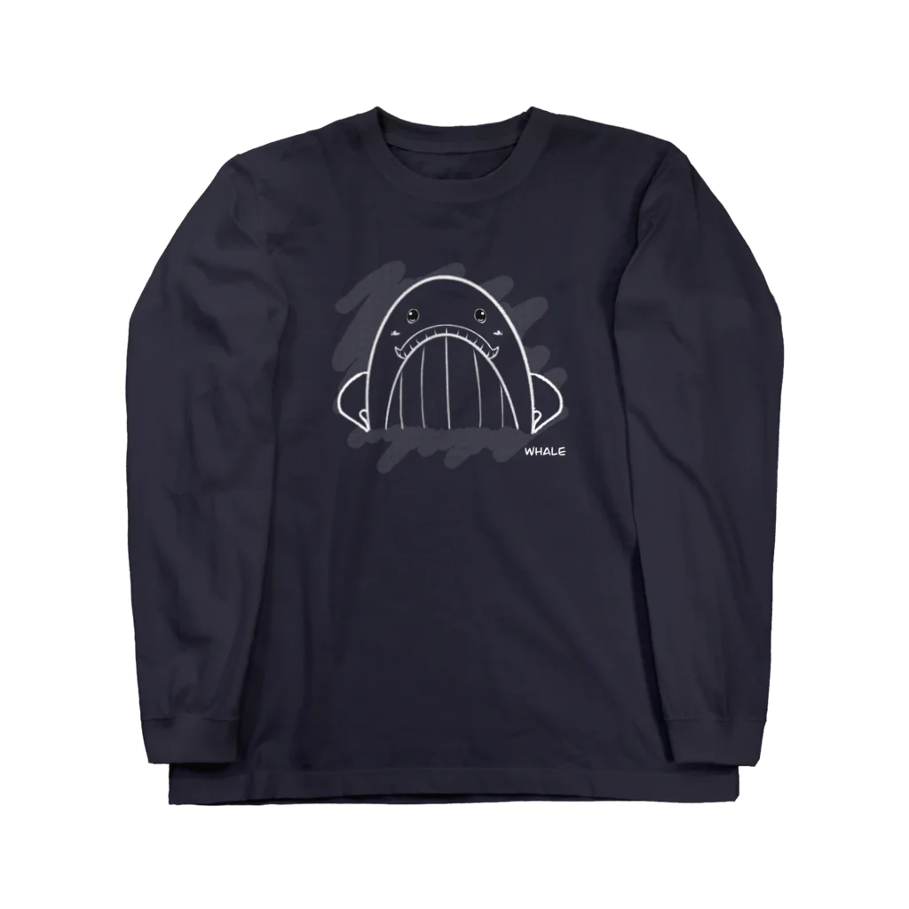 千/sen/센のクジラくん Long Sleeve T-Shirt