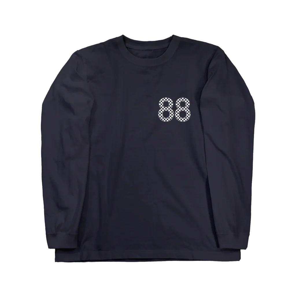 tocaiの88白ロゴ Long Sleeve T-Shirt