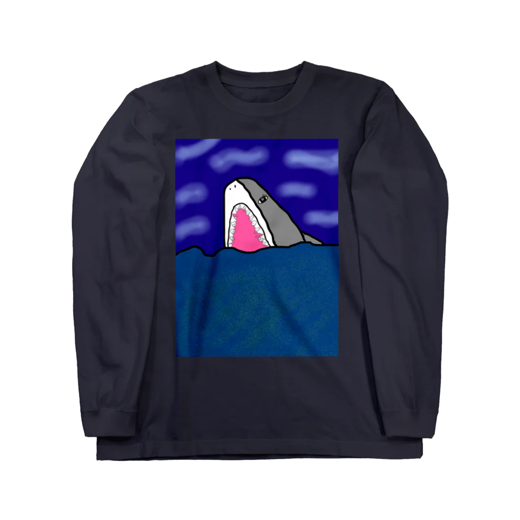 えむちゃんの部屋のさめ。 Long Sleeve T-Shirt