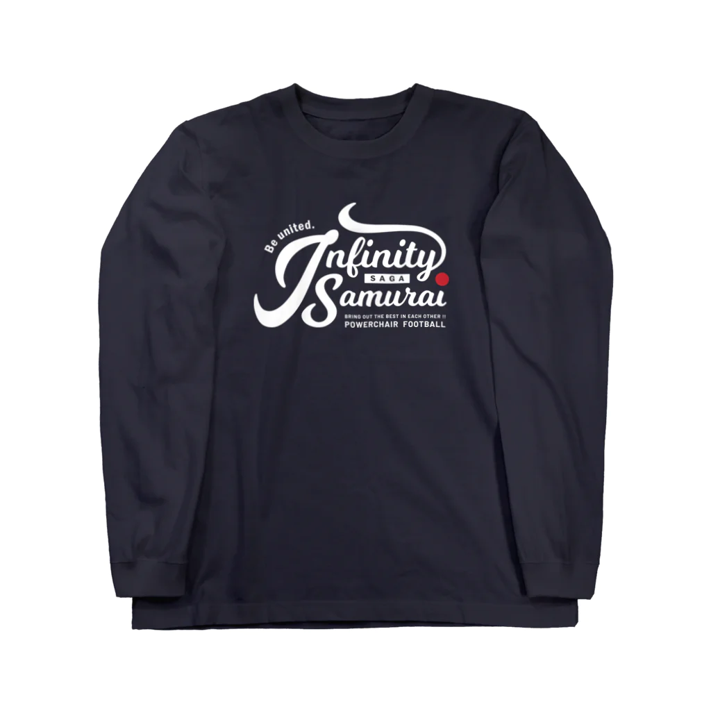 ニジュウヨンブンノイチのInfinity 侍（ホワイト） Long Sleeve T-Shirt