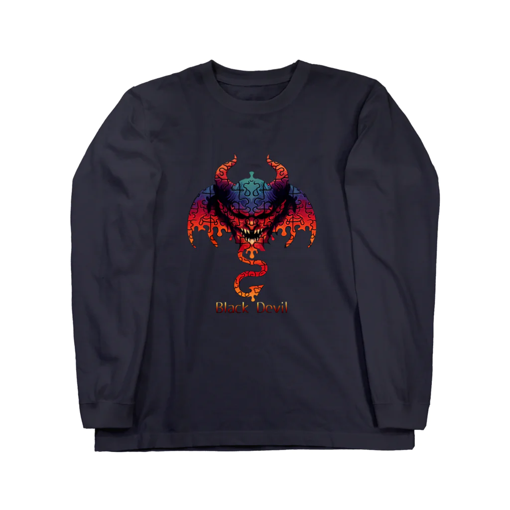 Lock-onの【Black Devil】02 Long Sleeve T-Shirt