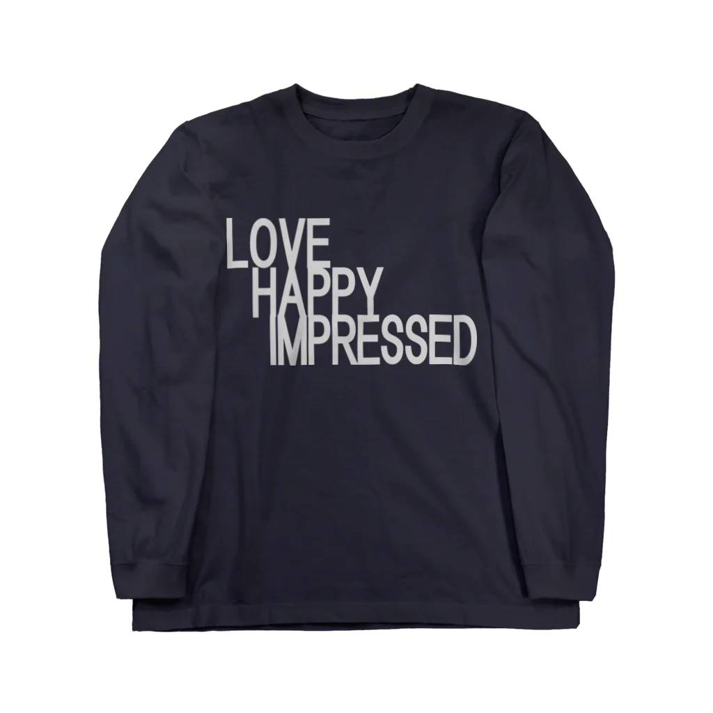 ainarukokoroの愛　幸せ　感動　love　happy　impressed ロングスリーブTシャツ