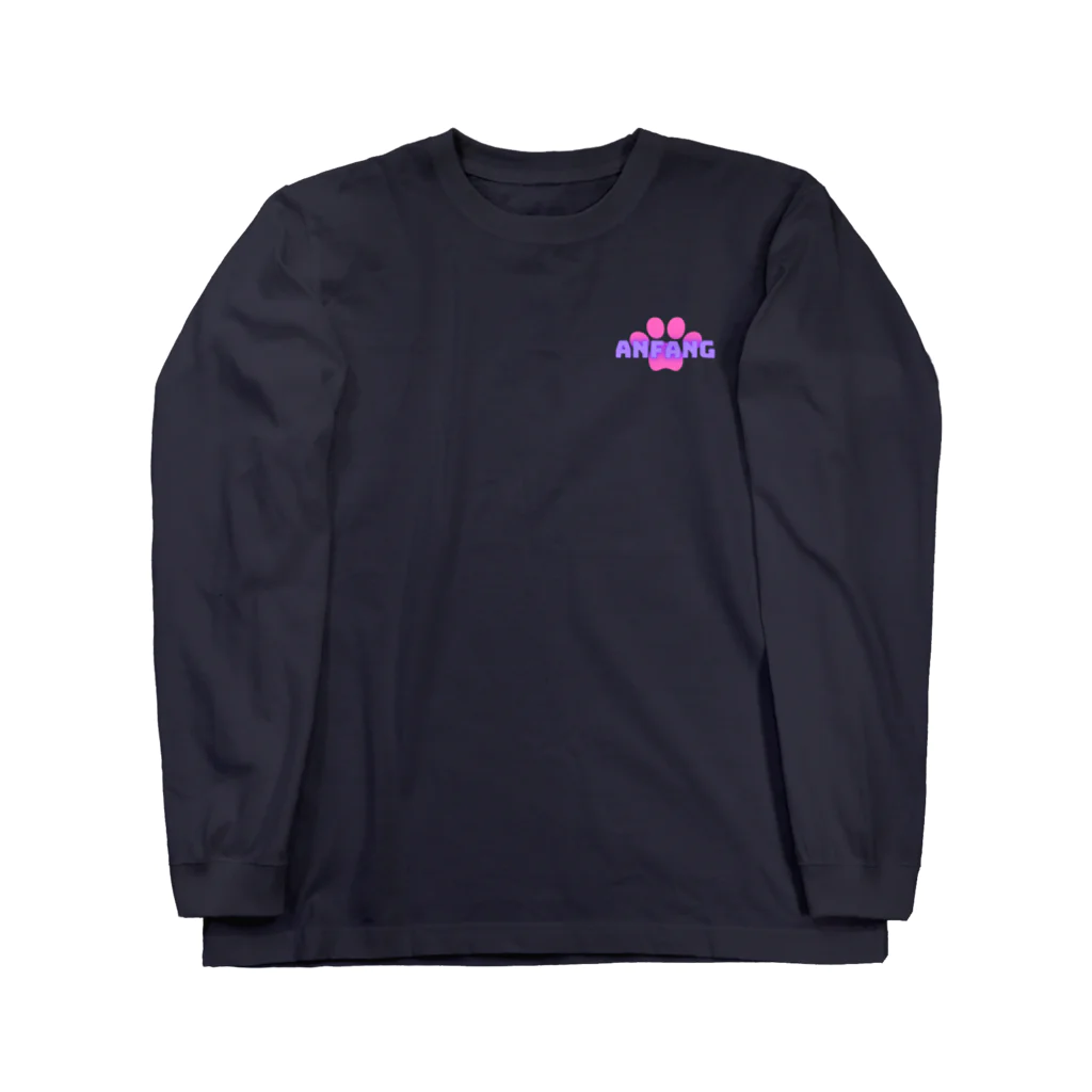 ANFANG のANFANG Dog stamp series  Long Sleeve T-Shirt