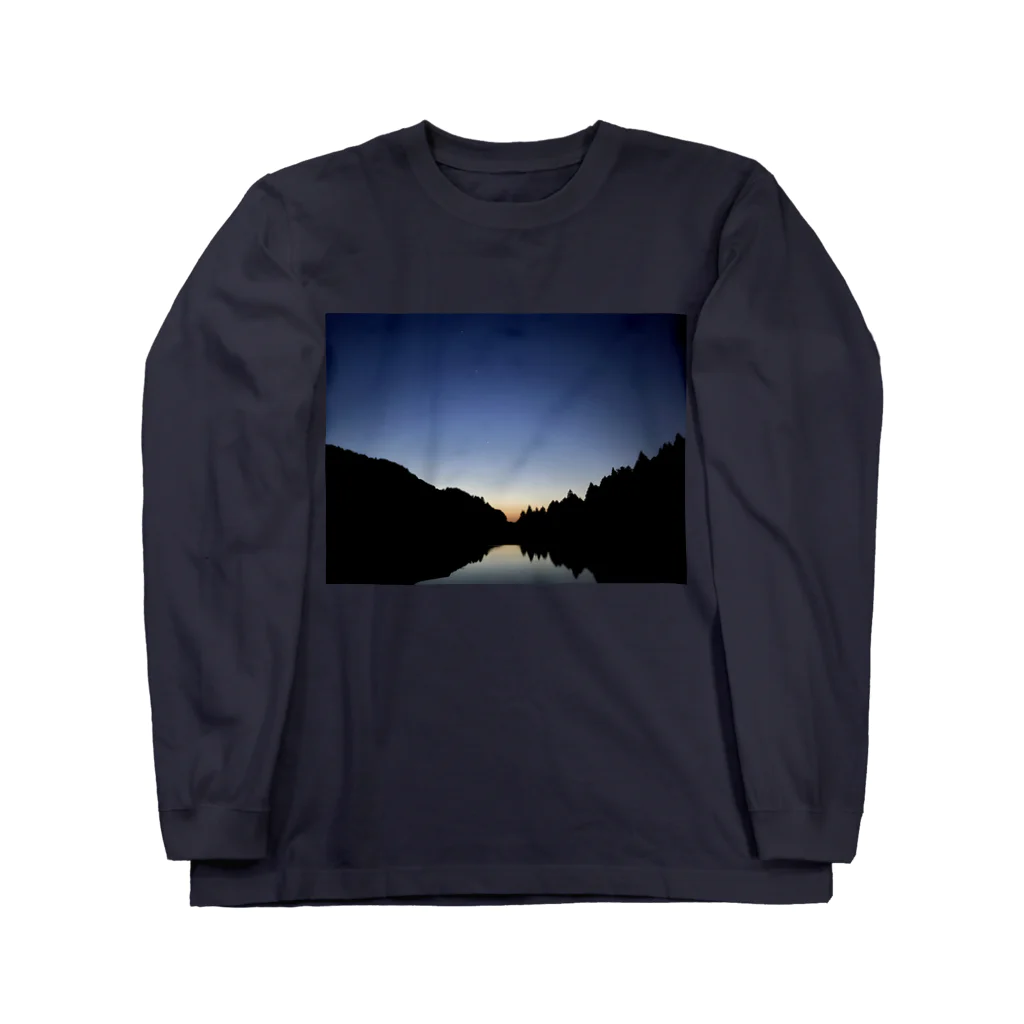 misawashopの天空の鏡 Long Sleeve T-Shirt