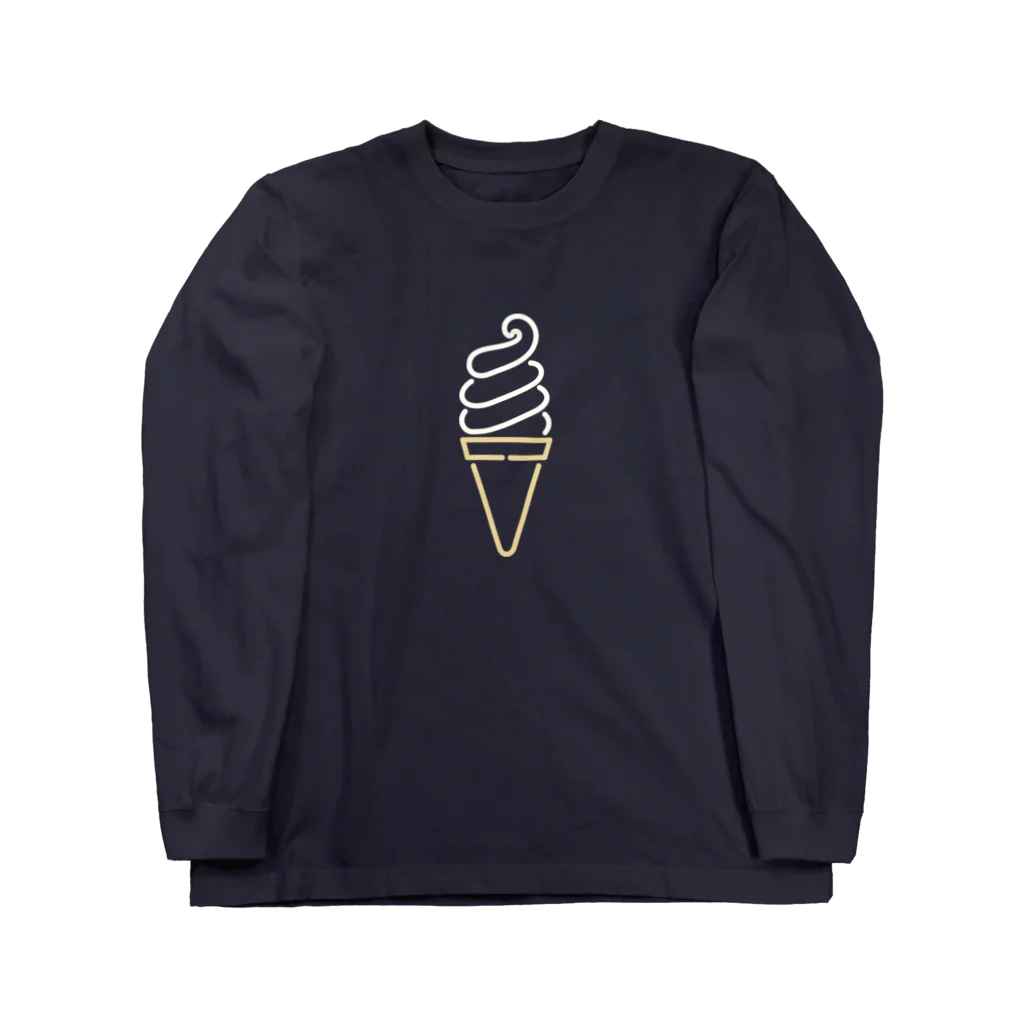 marinaのソフトクリーム（color） Long Sleeve T-Shirt