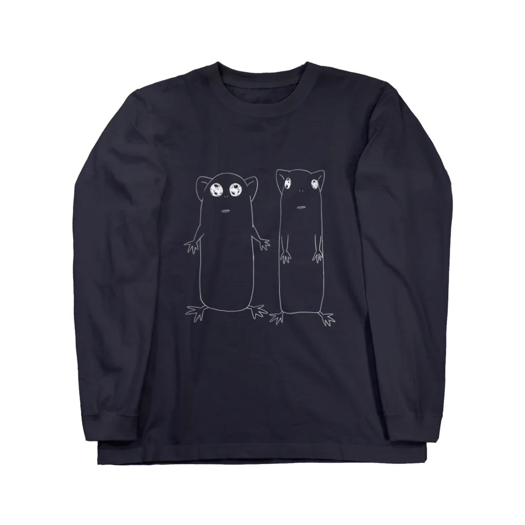 ザコ魔王の虚無モット(黒) Long Sleeve T-Shirt