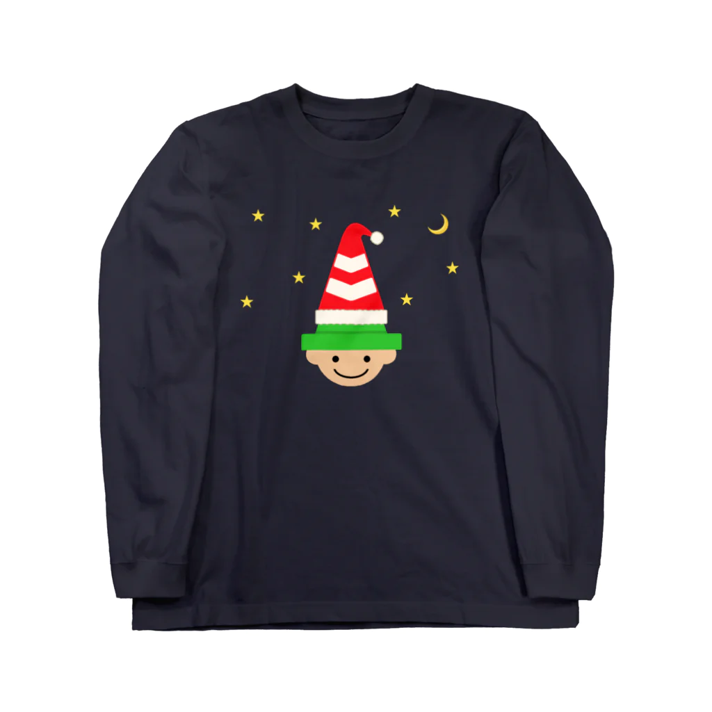 BABY CONEのクリスマス コーンくん ロングスリーブTシャツ