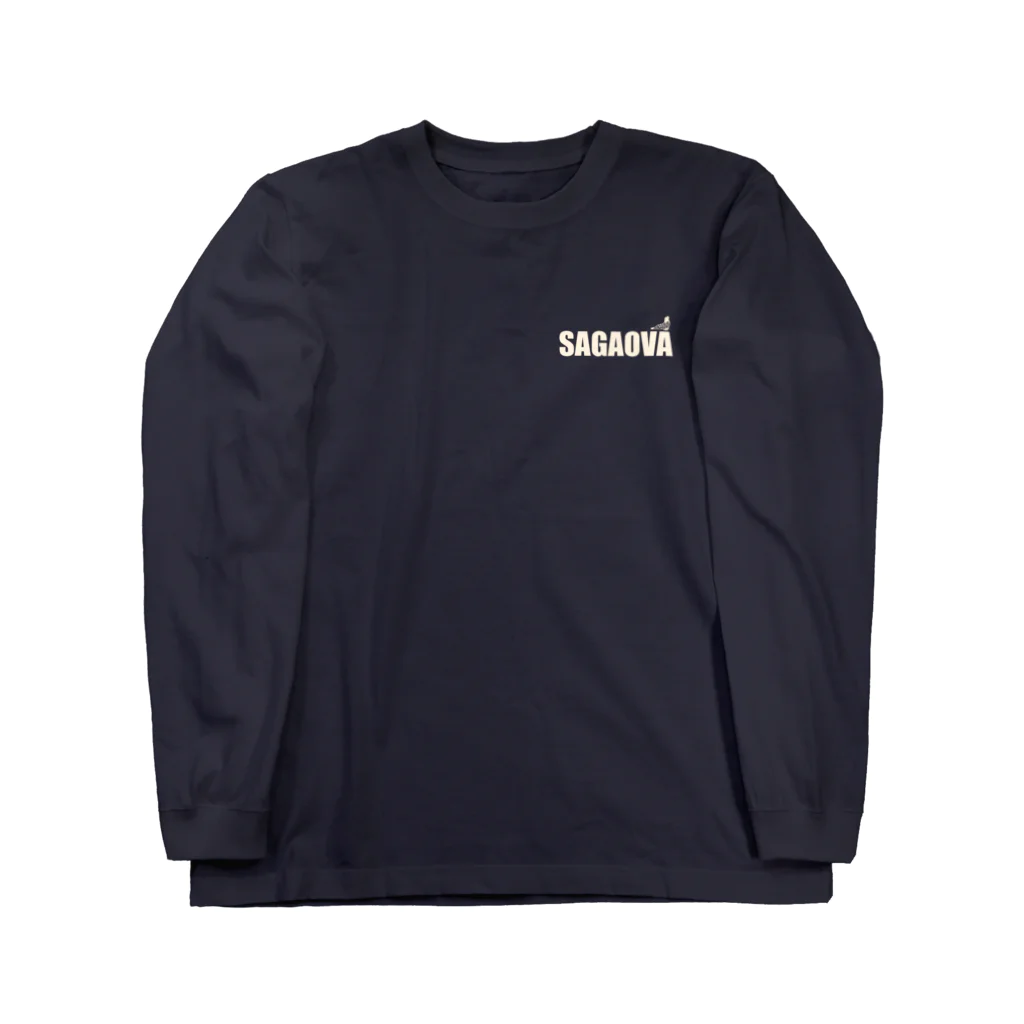 SagaOvaのSlogan  ロングスリーブTシャツ