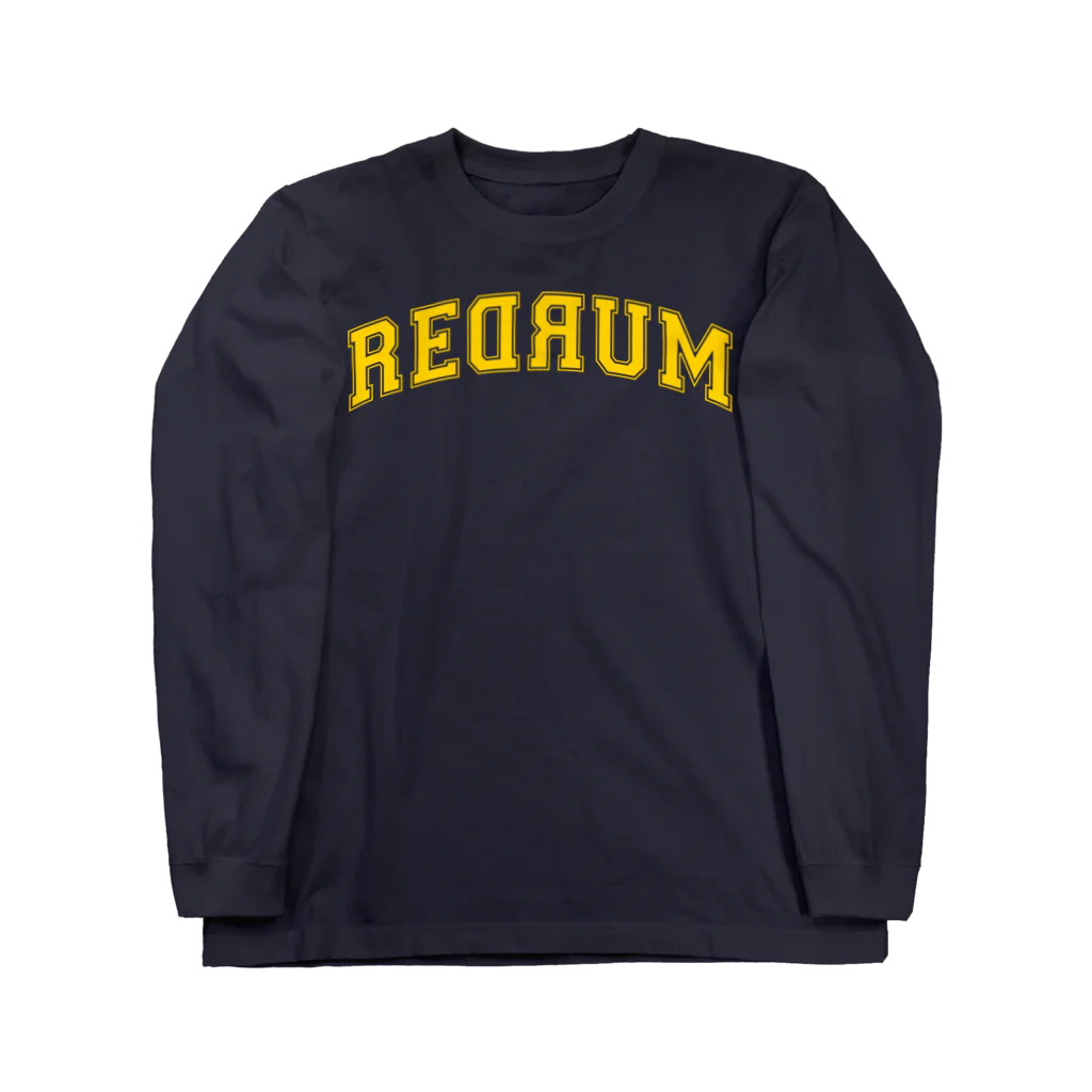 shoppのREDRUM 紺×黄 Long Sleeve T-Shirt