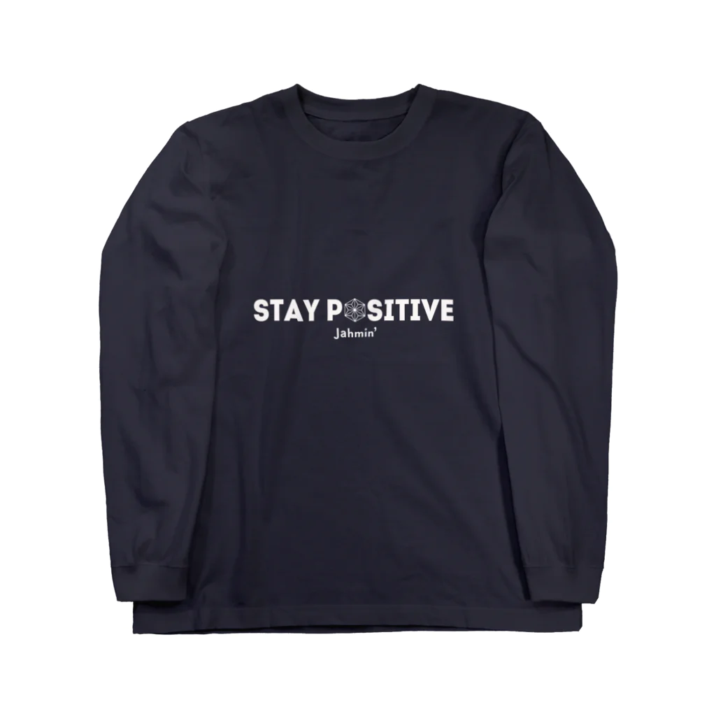 南風酒場Jahmin’のSTAY POSITIVE ロングスリーブTシャツ