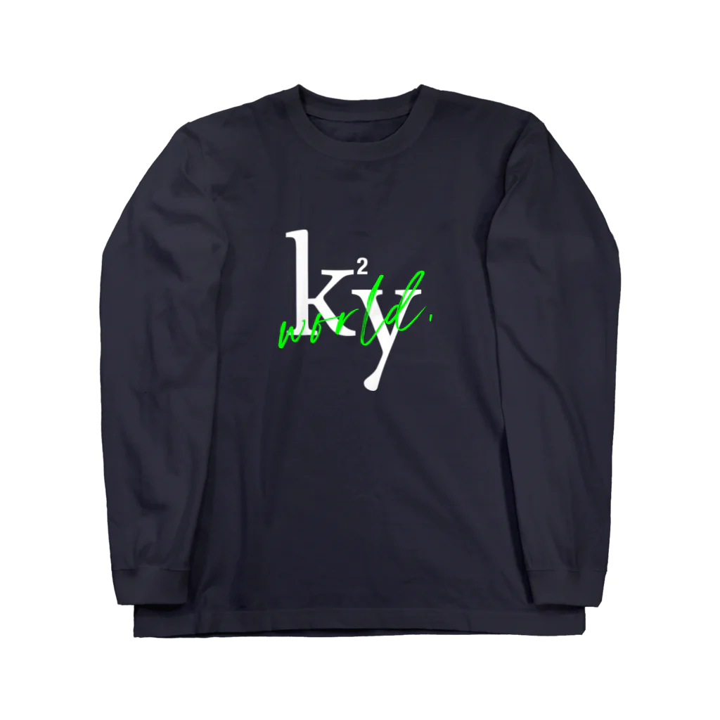 k2yのk2y-world Long Sleeve T-Shirt