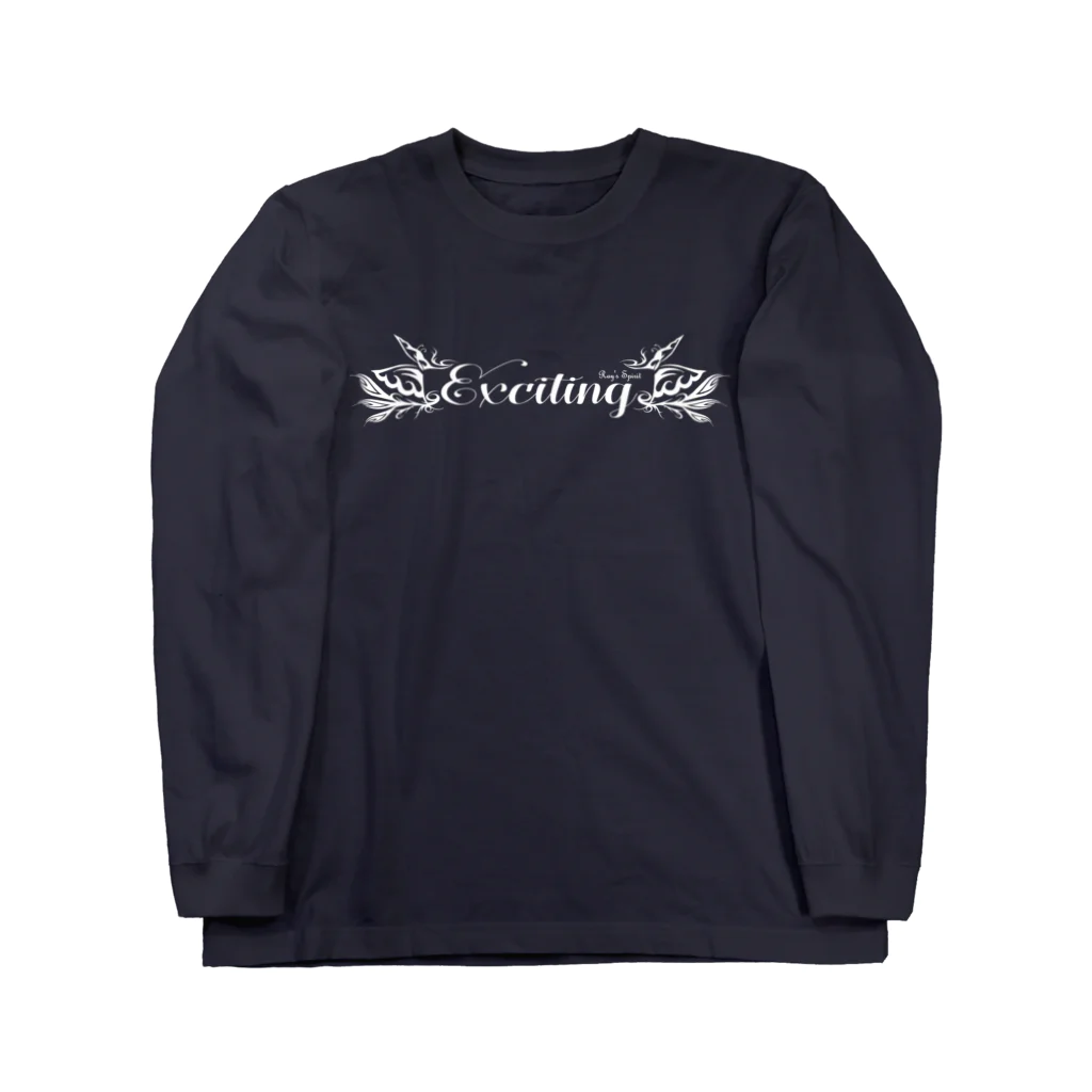 Ray's Spirit　レイズスピリットのExciting（WHITE） ロングスリーブTシャツ