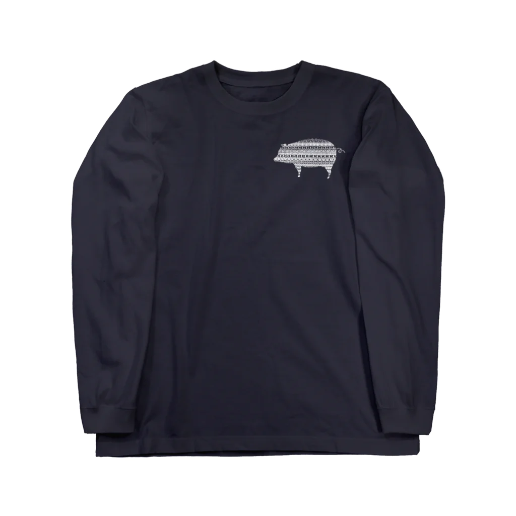 新谷べにのブタ白＋ Long Sleeve T-Shirt