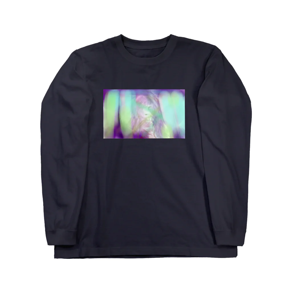 水草のディスコ女 Long Sleeve T-Shirt