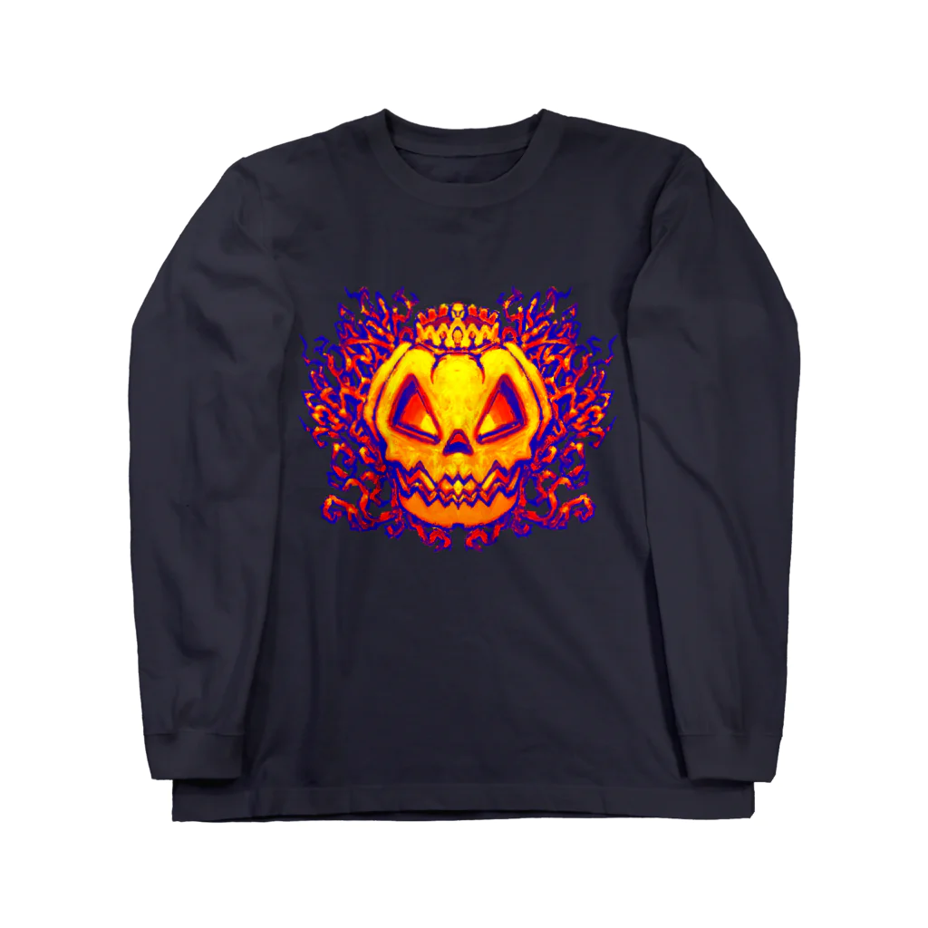 enoanoartsのスカルヘッド(or) Long Sleeve T-Shirt