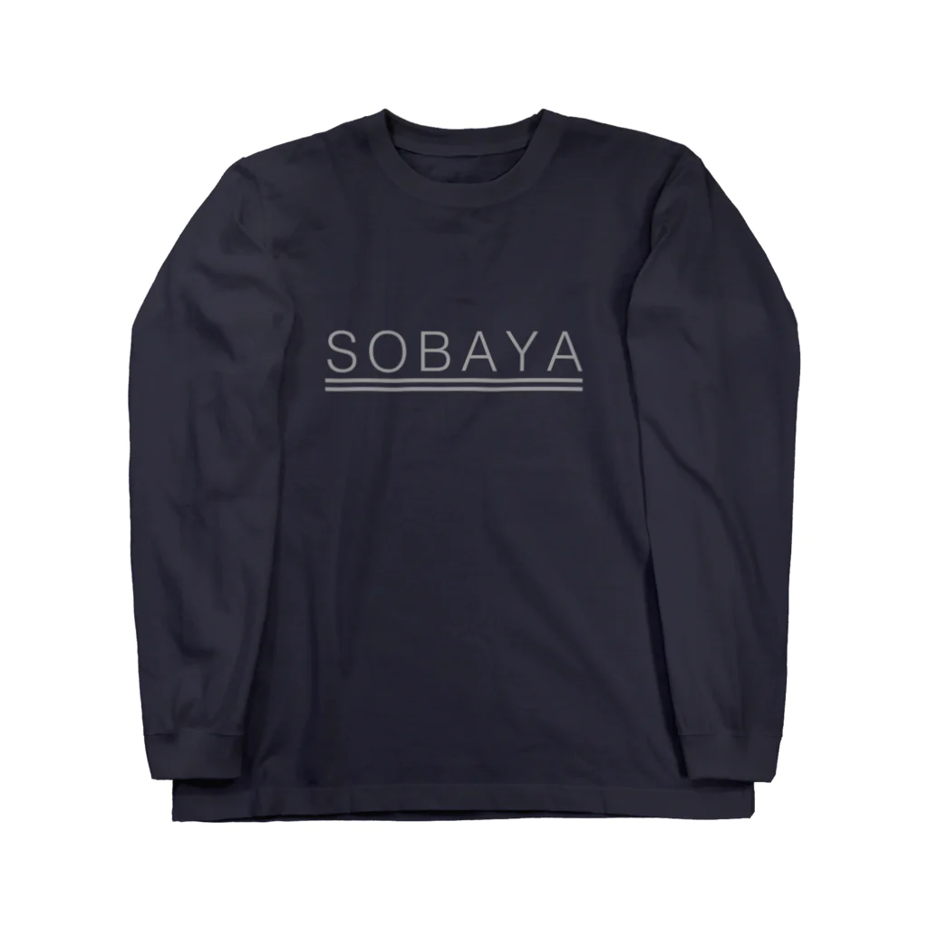 sho-designのsobaya ロングスリーブTシャツ