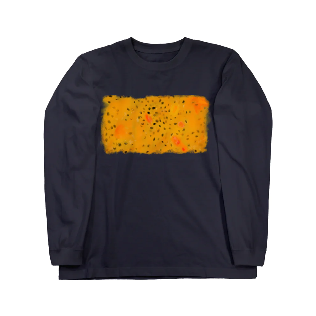 ガジュマルの箱のパッションフルーツ| passion fruit  Long Sleeve T-Shirt