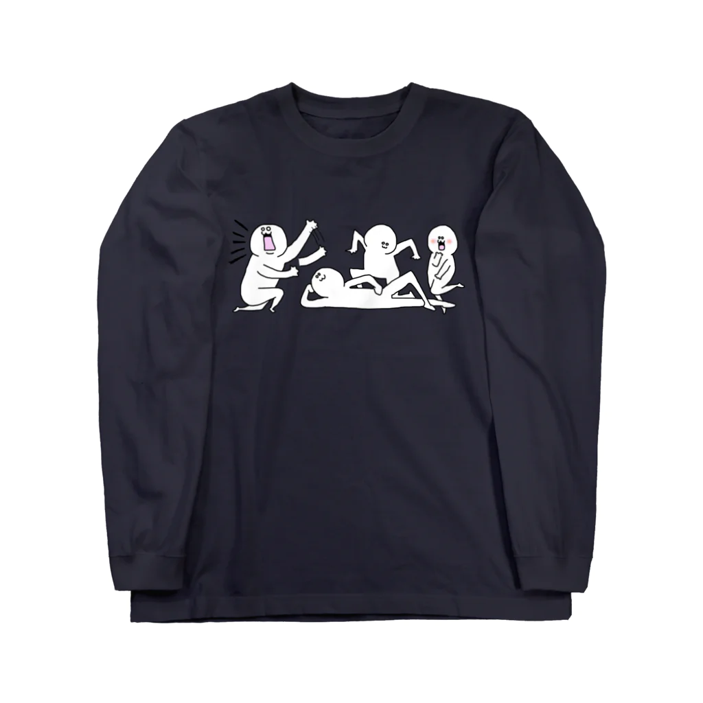 きゃべつばたけの【なにか】カルテット Long Sleeve T-Shirt