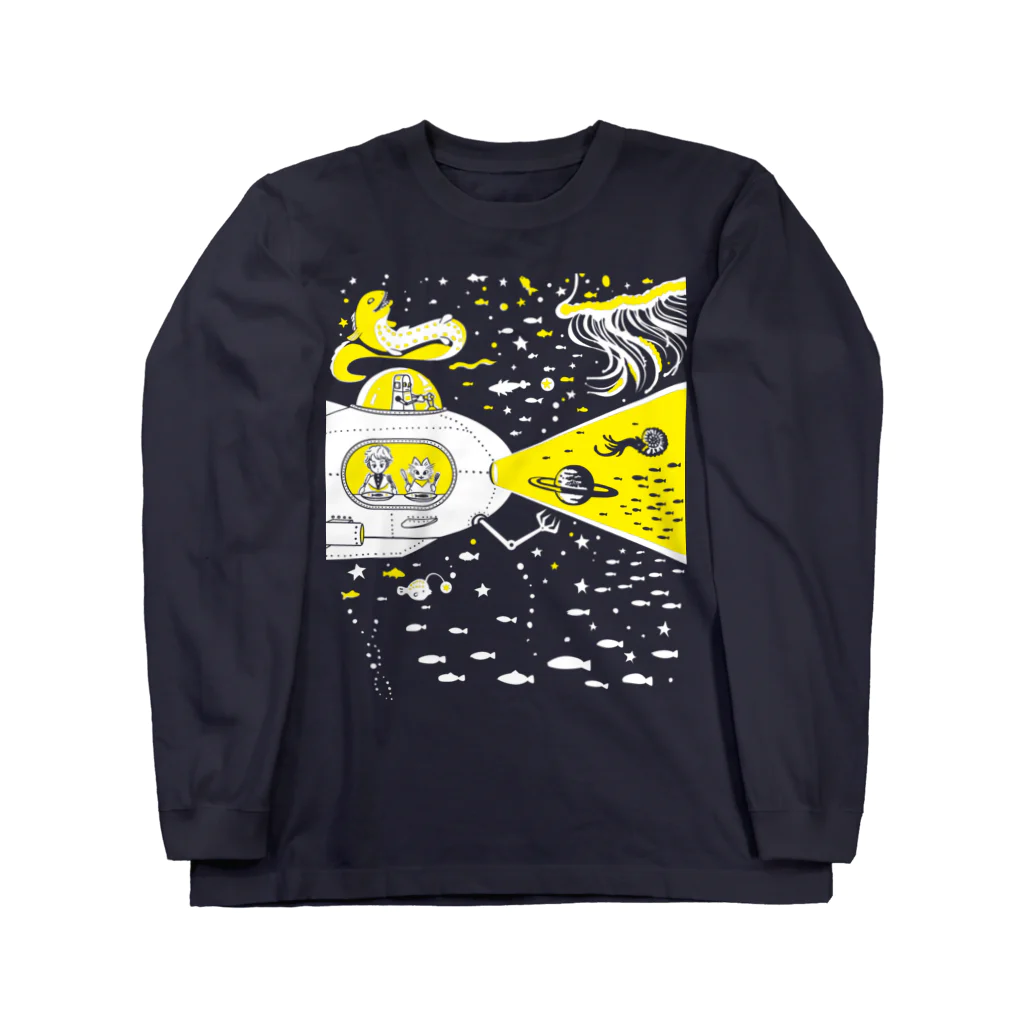 金星灯百貨店の宇宙潜水艇 Lagopus muta Long Sleeve T-Shirt