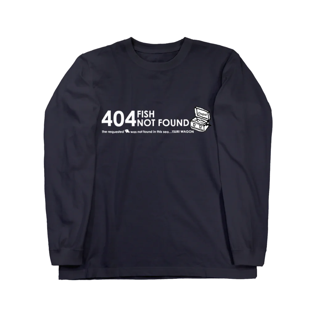 つりワゴンの404 つまりは丸坊主だったってことさ。 ロングスリーブTシャツ