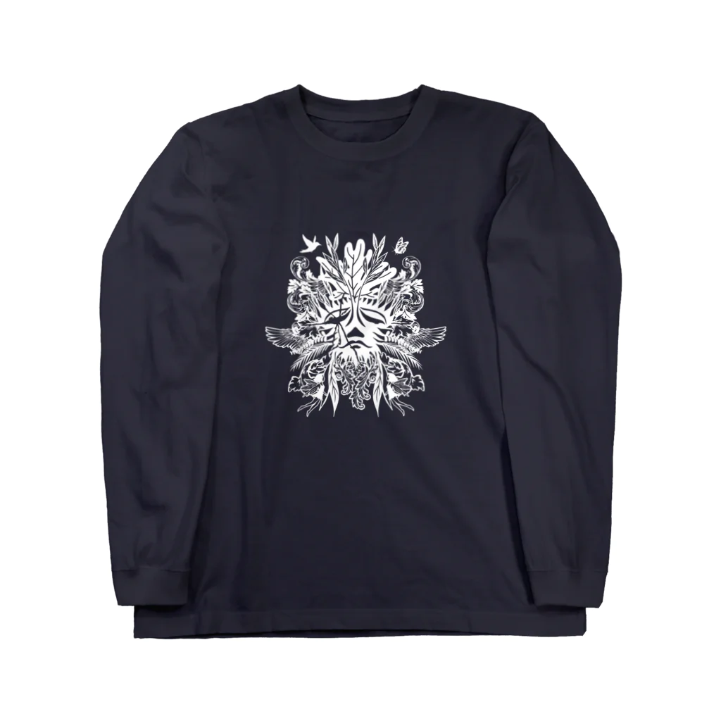 PlantCentre MusashinoKadanのGreen Man　ロングスリーブTシャツ ロングスリーブTシャツ