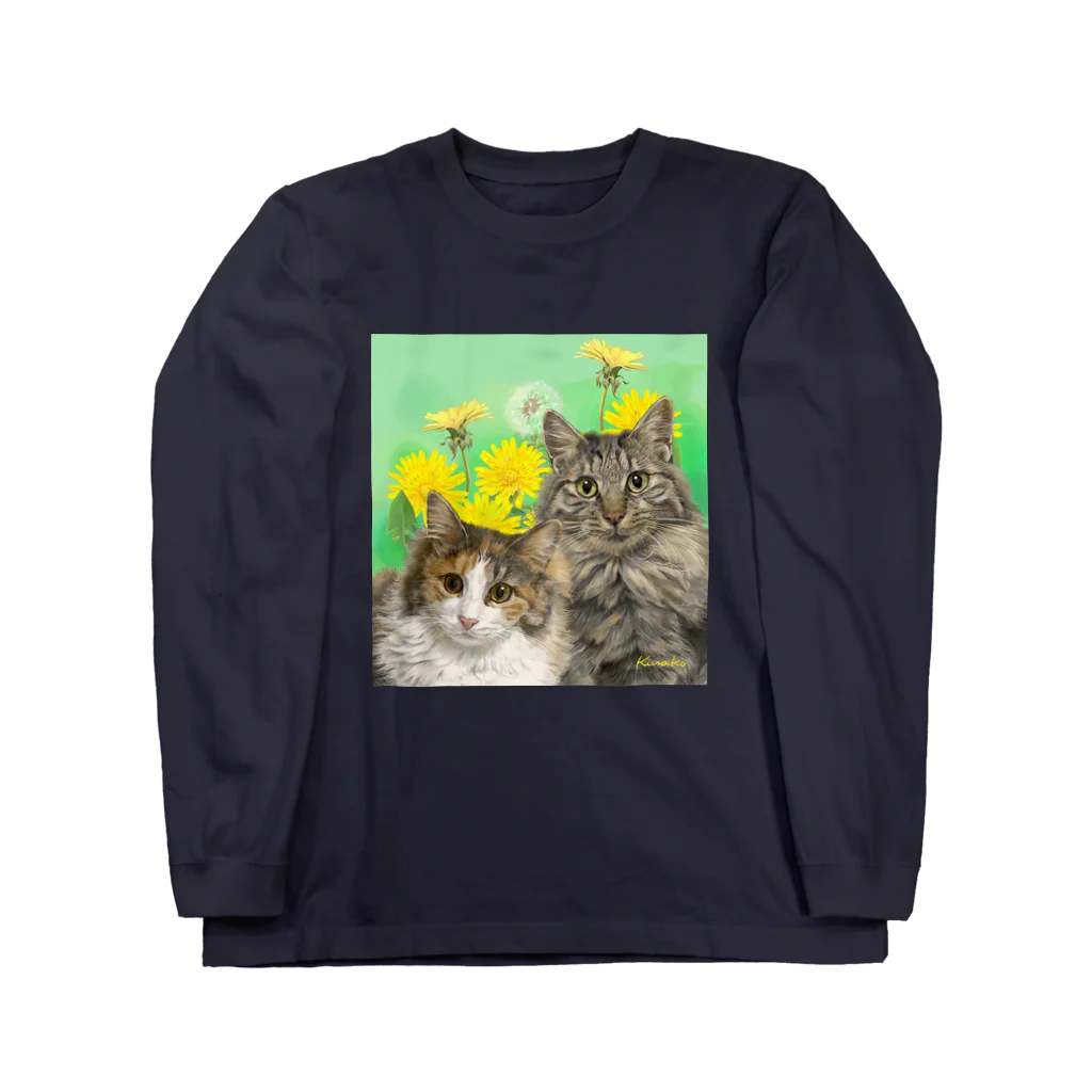 kinako-japanのロン君　ちーちゃん Long Sleeve T-Shirt