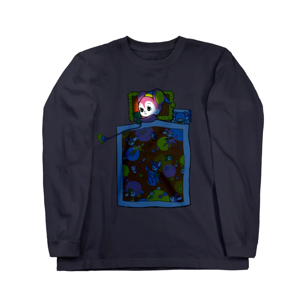 おまけ星のくらやみスマホ依存 Long Sleeve T-Shirt