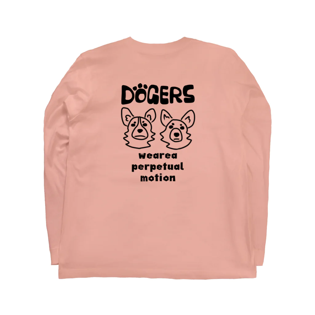 DOGERSのDOGERSオリジナルグッズ ロングスリーブTシャツの裏面