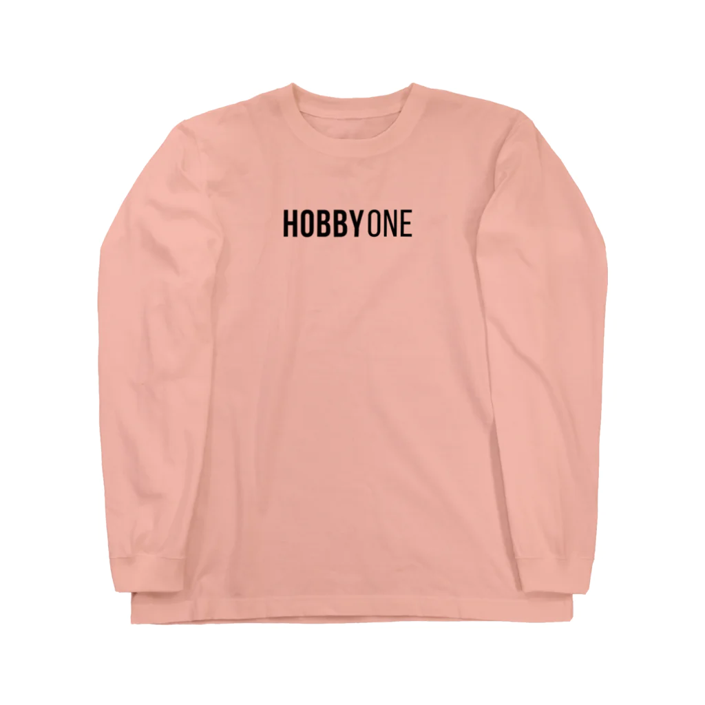 HOBBY ONEのロゴ文字のみ Long Sleeve T-Shirt