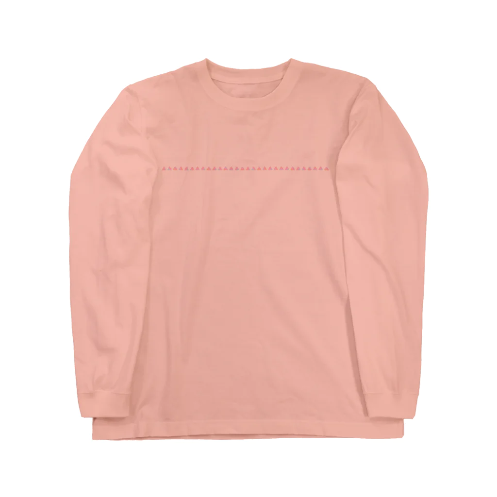 okyudokoro-yusenのさんかくお灸 Long Sleeve T-Shirt