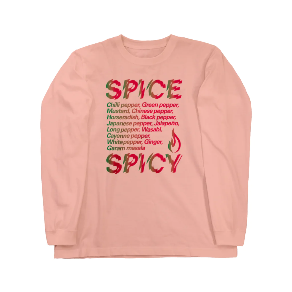 LONESOME TYPE ススのSPICE SPICY（Chili） ロングスリーブTシャツ