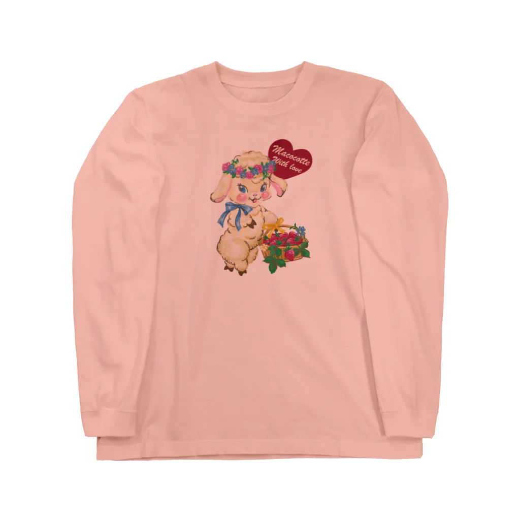 　Ma cocotte （まここっと）のレトロシープ Long Sleeve T-Shirt