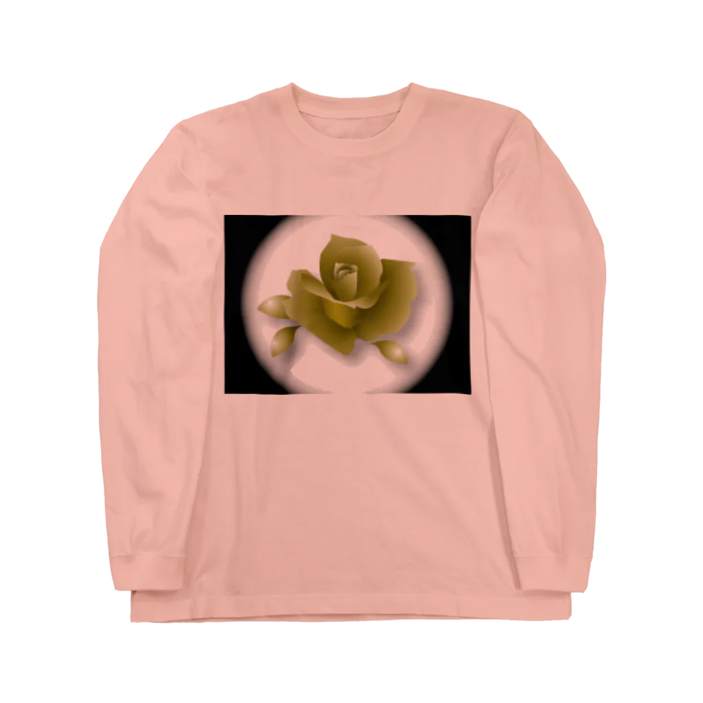 KA-Designの薔薇 Long Sleeve T-Shirt