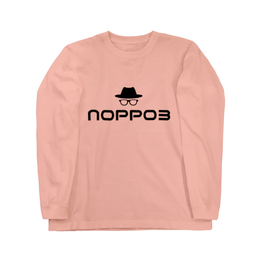 【NOPPO3】の【NOPPO3】オリジナルロゴグッズ ロングスリーブTシャツ