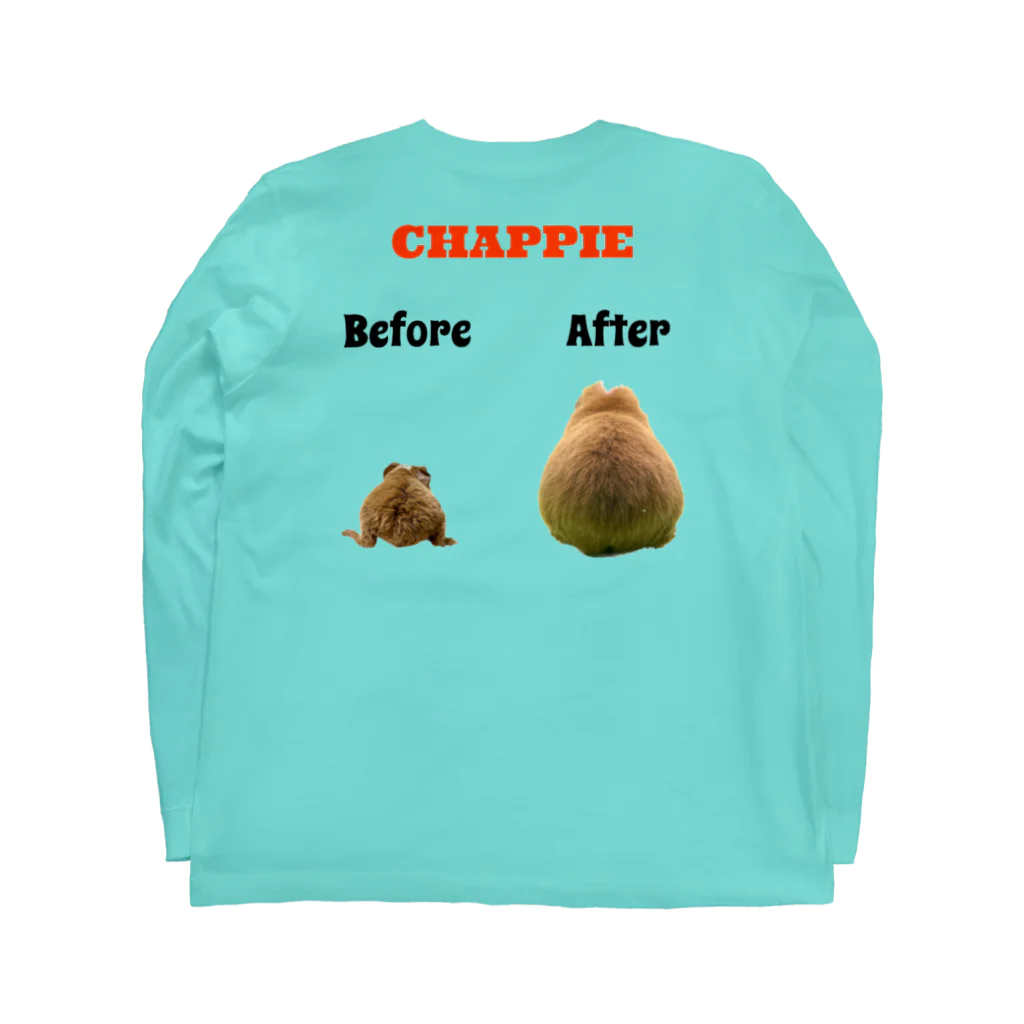 E-A-B-MのBefore  After CHAPPIE Long Sleeve T-Shirt :back