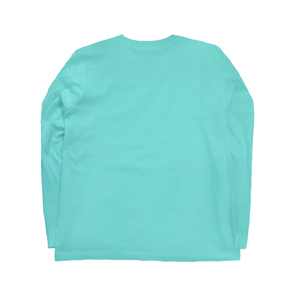 お味噌ちゃん👺LINEスタンプものフェラガモくん Long Sleeve T-Shirt :back