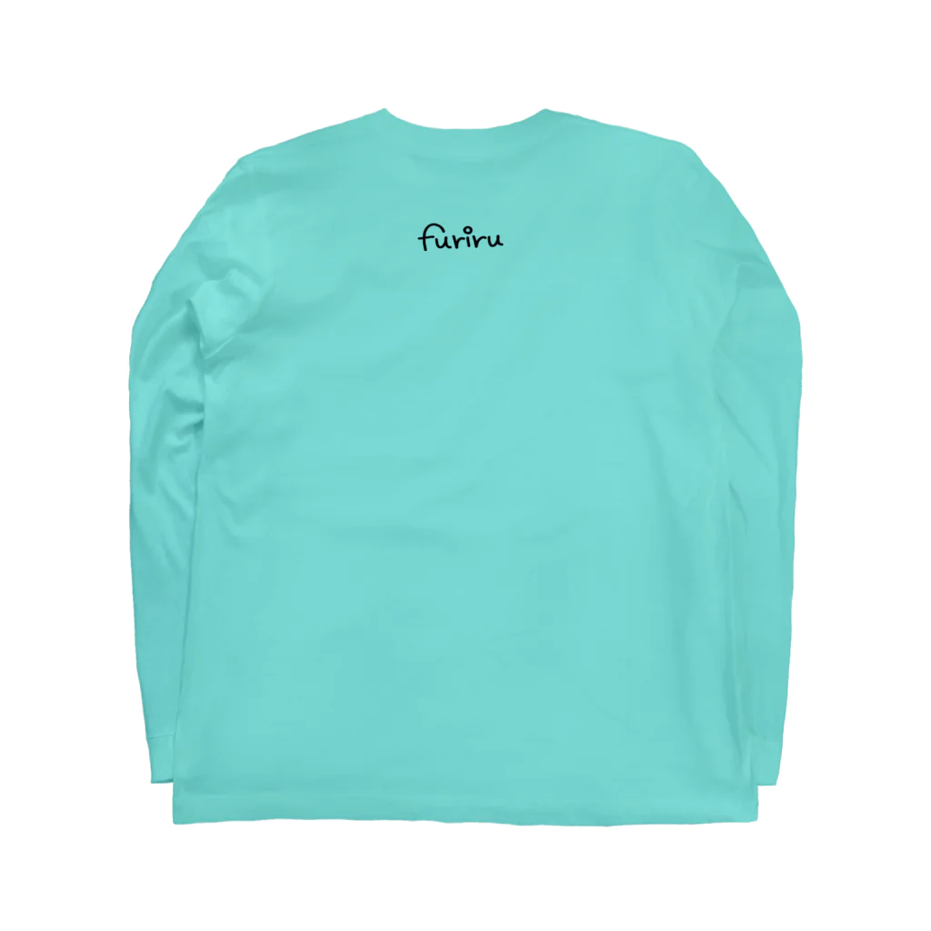 furiruのラズベリー Long Sleeve T-Shirt :back