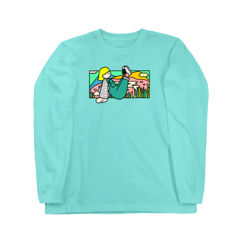 よもぎたけのこのNの女の子(前) Long Sleeve T-Shirt