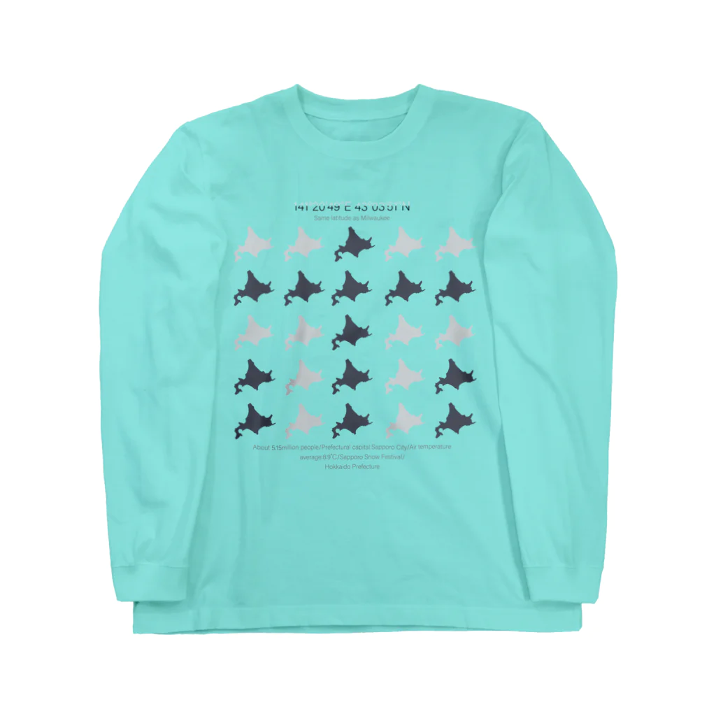 duckzの北海道（ホッカイドウのホ） Long Sleeve T-Shirt