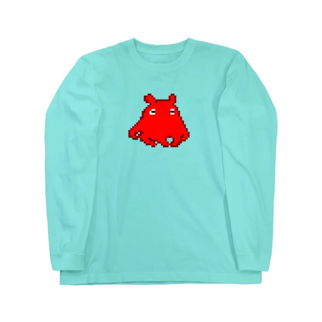 LalaHangeulのメンダコさんドットバージョン Long Sleeve T-Shirt