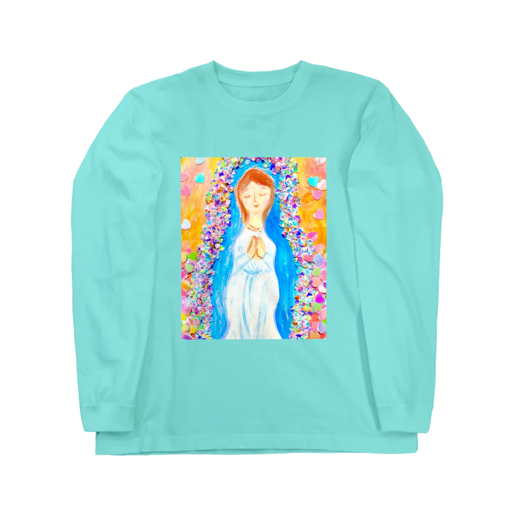 アストロロジー研究所の「聖母の祈り」 Long Sleeve T-Shirt