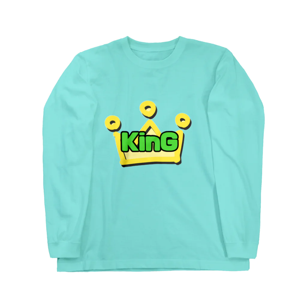 KinGのKinG KinGの王冠シリーズ ロングスリーブTシャツ