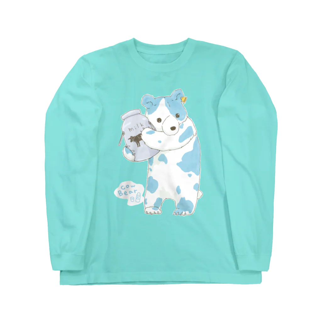 よふかしパーティーのうしくま Long Sleeve T-Shirt