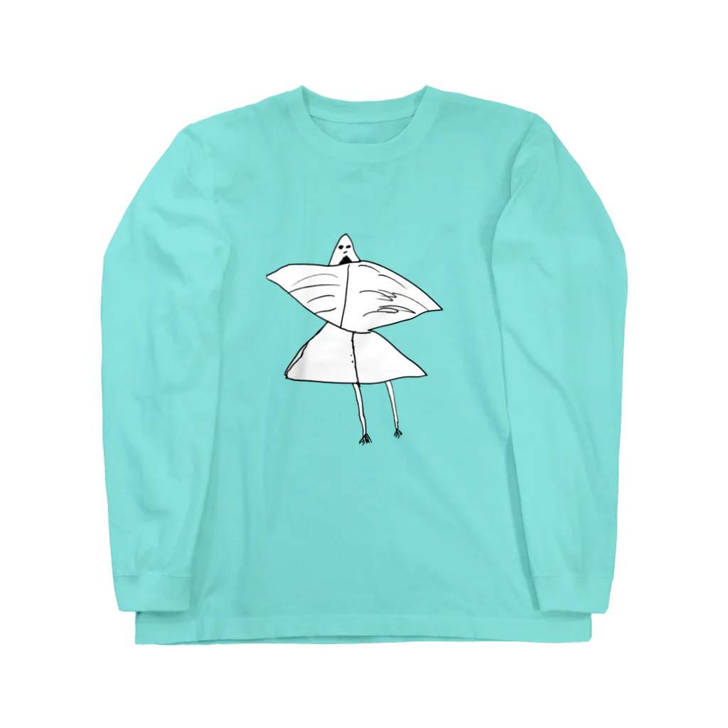 鳥女の夢の鳥女 Long Sleeve T-Shirt