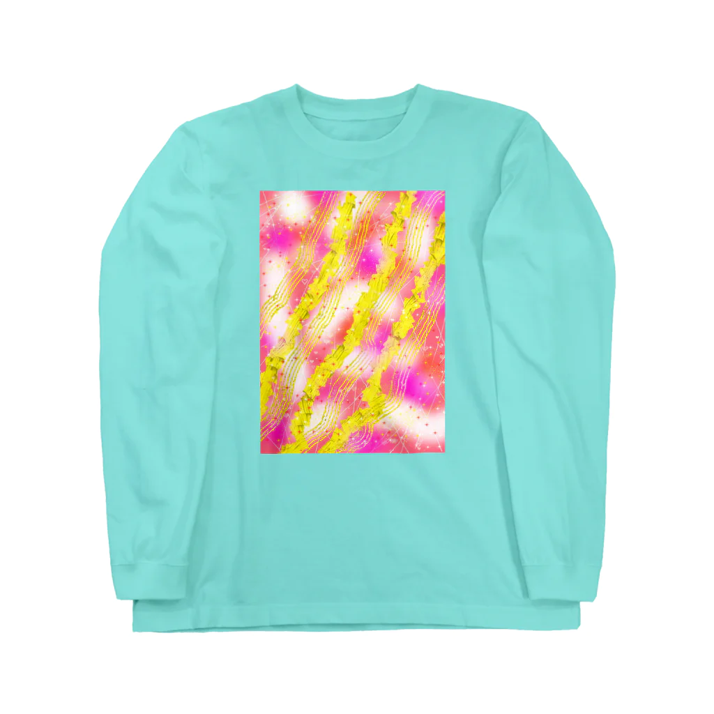 nijiirosorausagiの金色の川　心の世界 Long Sleeve T-Shirt