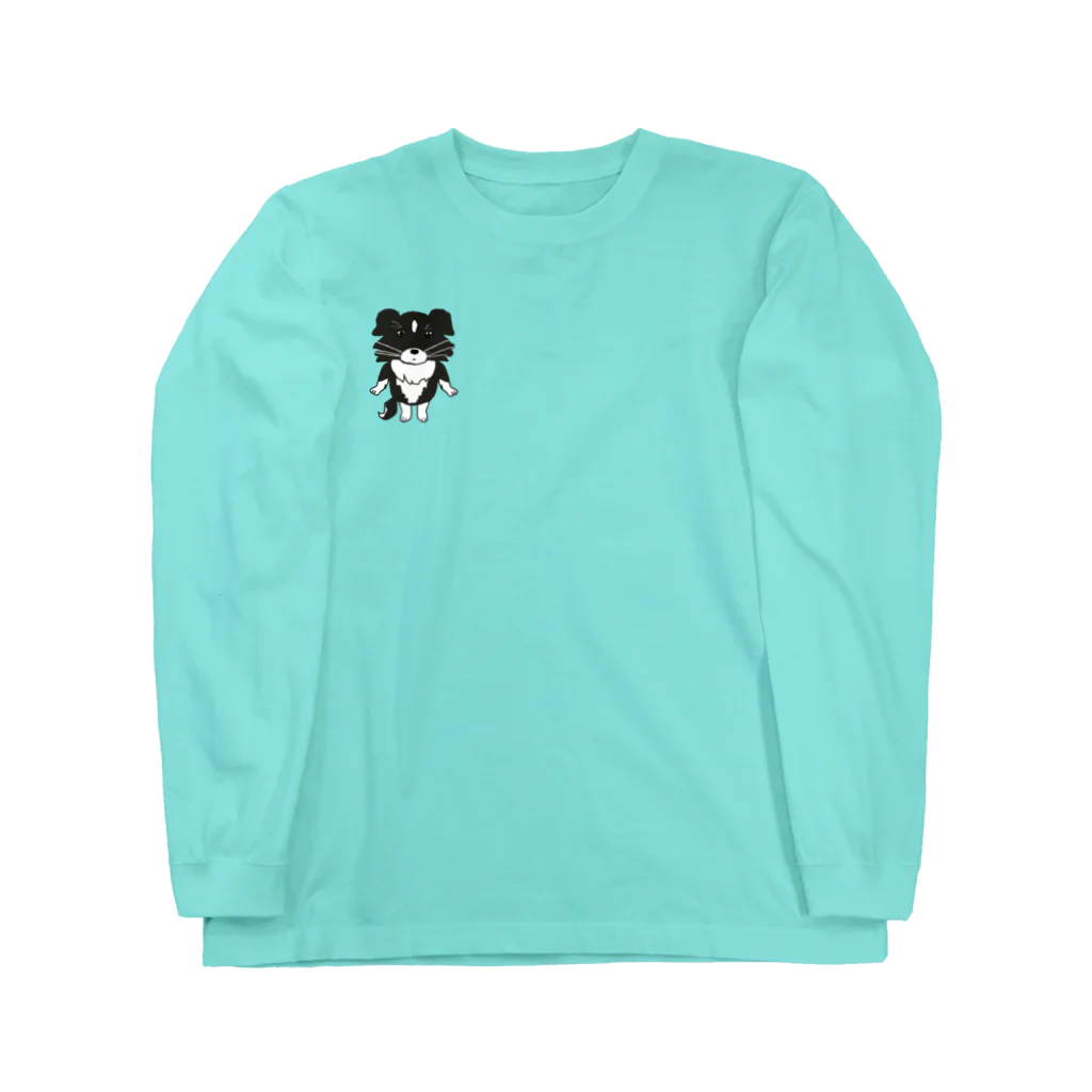 ラスターくんショップのイラストだよ、ラスターくん Long Sleeve T-Shirt