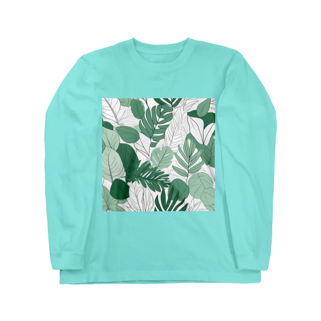 ANTARESのボタニカル（植物） Long Sleeve T-Shirt